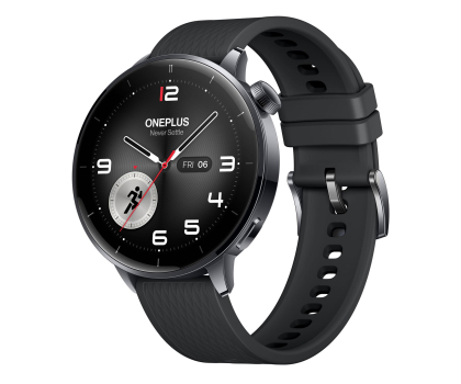 Smartwatch OnePlus Watch 3 43mm NFC GPS Halo Black Steel 5491100421